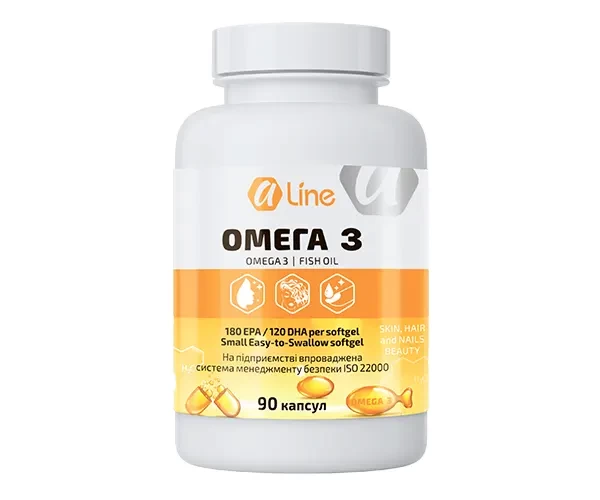 omega-3-a-line-180-epa-120-dha-90-kapsoules Omega-3 A-Line 180 EPA / 120 DHA – 90 κάψουλες